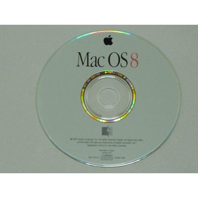 Apple(アップル)のMacOS8 CD-ROM（Version 8.0） スマホ/家電/カメラのPC/タブレット(PCパーツ)の商品写真