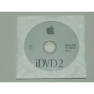 アップル(Apple)のiDVD2 CD-ROM（Version 2.1）(PCパーツ)