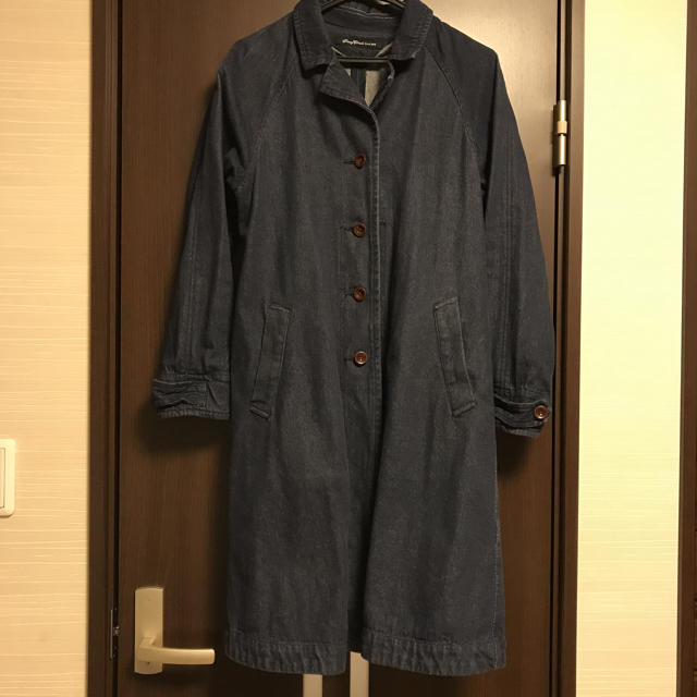 サニークラウズ デニム ロングコート レディースのジャケット/アウター(ロングコート)の商品写真