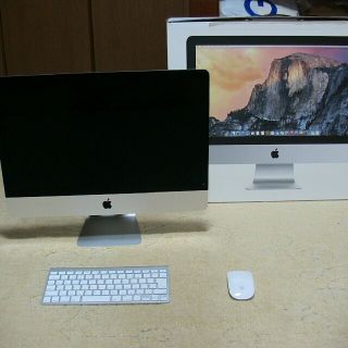 マック(Mac (Apple))のApple  iMac 21.5  Late2013（ME086J/A）(デスクトップ型PC)