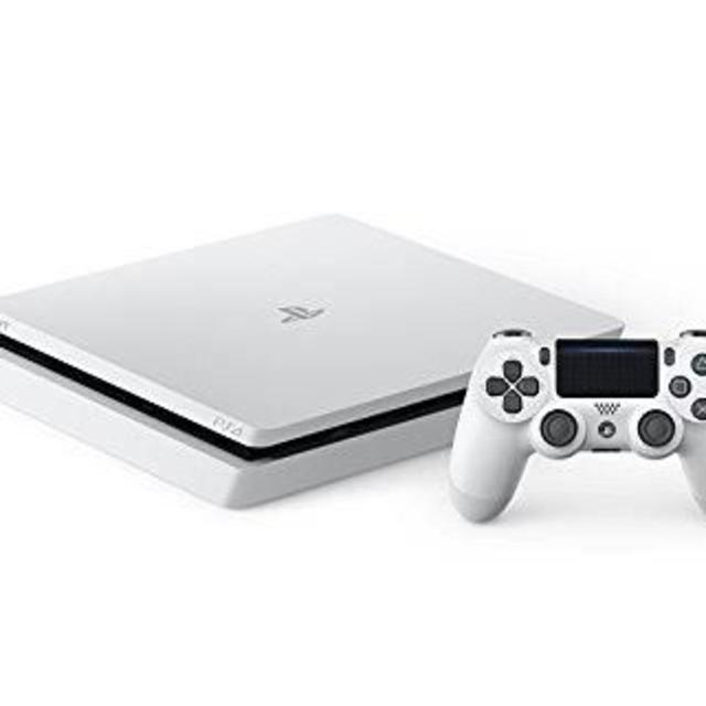 PS4 グレイシャーホワイト 500GB+モンスターハンターワールド