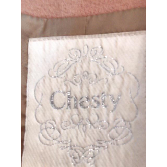 Chesty(チェスティ)のchestyビジューコートサイズ1 レディースのジャケット/アウター(ロングコート)の商品写真