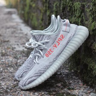 アディダス(adidas)の28.5 adidas YEEZY 350 BOOST イージー　ブルーティント(スニーカー)