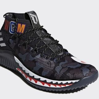 アディダス(adidas)のadidas Dame 4 A Bathing Ape Black　エイプ(スニーカー)
