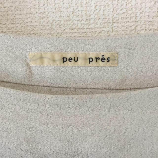 peu pres(プープレ)のpeu pres ブラウス レディースのトップス(シャツ/ブラウス(半袖/袖なし))の商品写真