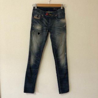 ディーゼル(DIESEL)の美品 ディーゼル ジョグジーンズ GRUPEE 0608R 23インチ(デニム/ジーンズ)