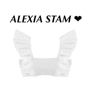 アリシアスタン(ALEXIA STAM)のALEXIA STAM 2018 水着 トップス  Sサイズ(水着)