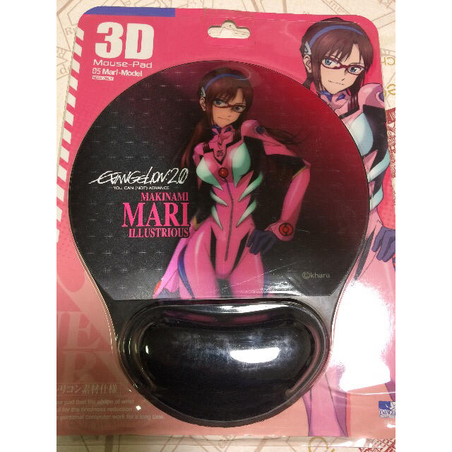 エヴァンゲリヲン 真希波マリ 3Dマウスパッド エンタメ/ホビーのアニメグッズ(その他)の商品写真