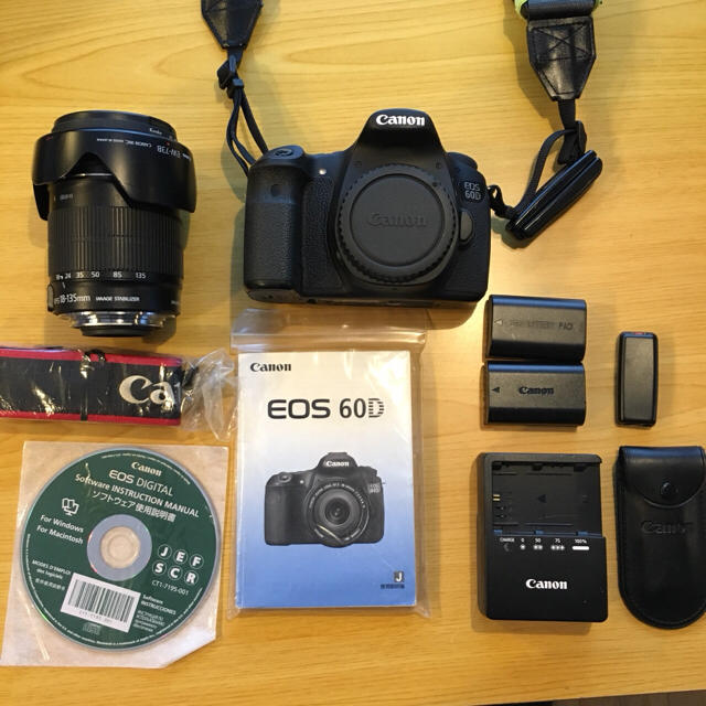 canon キヤノン EOS 60D EFS18-135mm 付属品多数セット