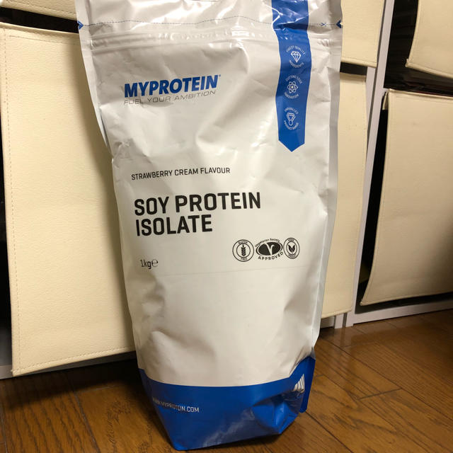 MYPROTEIN(マイプロテイン)のSoy protein isolate 1kg 食品/飲料/酒の健康食品(プロテイン)の商品写真