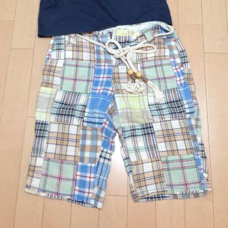 チェックのハーフパンツ(ハーフパンツ)