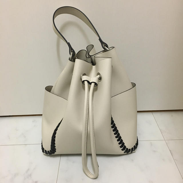 【新品未使用】ZARA 2way巾着バッグ