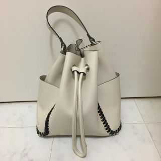 ザラ(ZARA)の【新品未使用】ZARA 2way巾着バッグ (ショルダーバッグ)