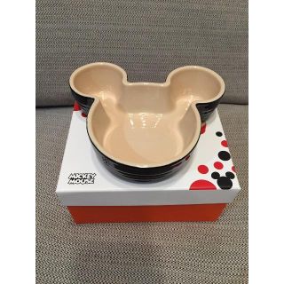 ルクルーゼ(LE CREUSET)のルクルーゼ ラムカン ミッキー  ブラックのみ(食器)