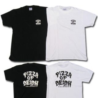 ハイスタンダード(HIGH!STANDARD)のPiZZA OF DEATH Tシャツ Mサイズ (BK)(ミュージシャン)