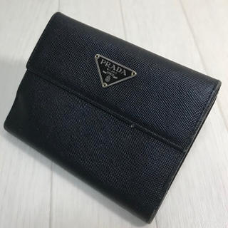 PRADA - 【PRADA】プラダ 二つ折り財布の通販 by ちーchan shop