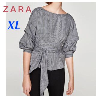 ザラ(ZARA)のチェックカシャクールブラウス(シャツ/ブラウス(長袖/七分))