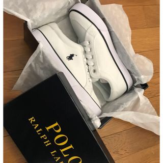 ポロラルフローレン(POLO RALPH LAUREN)の送料無料❣️新品未使用✨箱付き❗️ラルフローレンスニーカー👟(スニーカー)