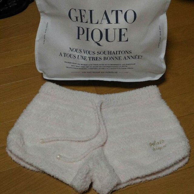 gelato pique(ジェラートピケ)の【新品】gelato pique(ジェラートピケ)　ショートパンツ レディースのルームウェア/パジャマ(ルームウェア)の商品写真