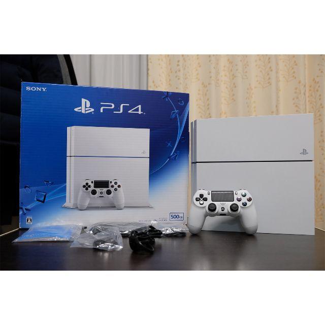 同時購入 PS4 本体 グレイシャー・ホワイト CUH-1200A