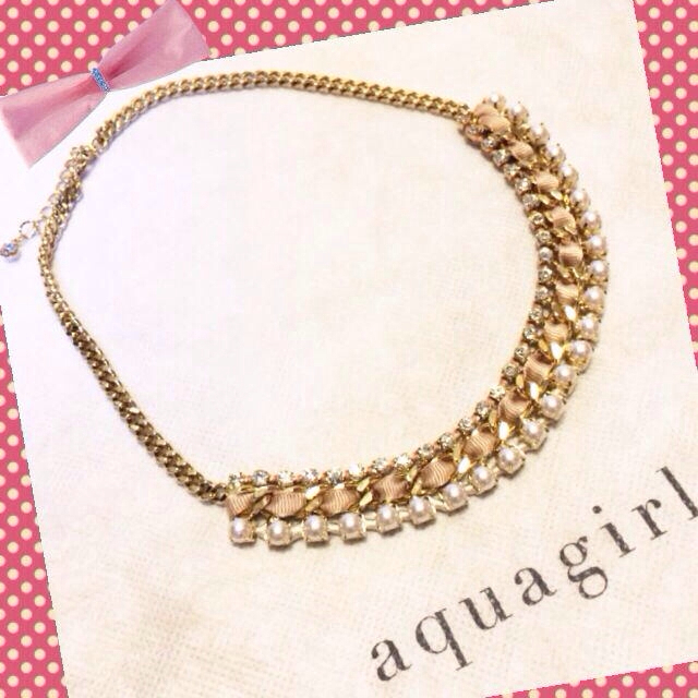 aquagirl(アクアガール)のaquagirl♡ビジューネックレス レディースのアクセサリー(ネックレス)の商品写真