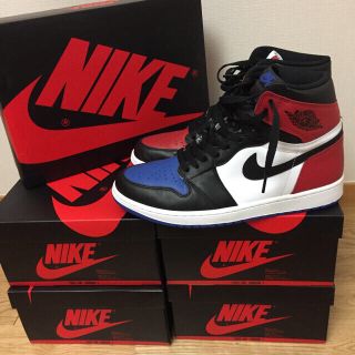 ナイキ(NIKE)のjordan1 top3 27.5 美品(スニーカー)