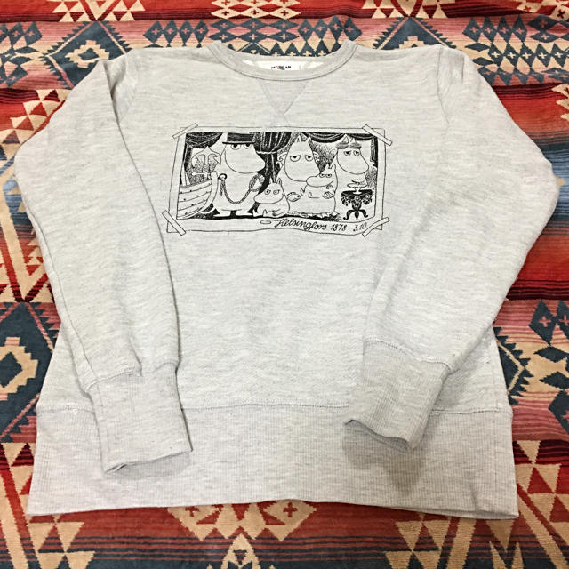 MORGAN HOMME(モルガンオム)のムーミン MOOMIN スウェット メンズのトップス(スウェット)の商品写真