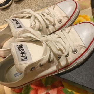 コンバース(CONVERSE)のCONVERSE ホワイト【Q様専用】(スニーカー)