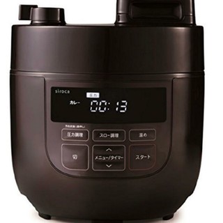 siroca 電気圧力鍋 シロカ ブラウン SP-D131(調理機器)