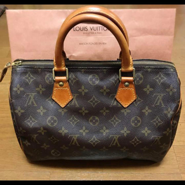 LOUIS VUITTON(ルイヴィトン)のルイヴィトン スピーディ30 ハンドバッグ モノグラム【鍵付き】 レディースのバッグ(ハンドバッグ)の商品写真