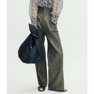 ビームスボーイ(BEAMS BOY)のmaturely / Double Knee Work Pants シルバー(デニム/ジーンズ)