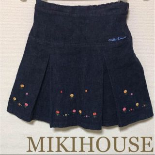 ミキハウス(mikihouse)の2着おまとめ専用！ミキハウス☆お花 刺繍 スカート☆(スカート)