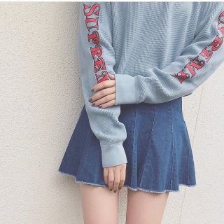 ザラ(ZARA)のZARAデニムスカート(ミニスカート)