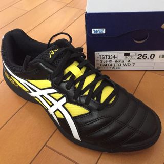 アシックス(asics)のアシックス 26cm フットサル用 シューズ CALCETTO WD7(その他)