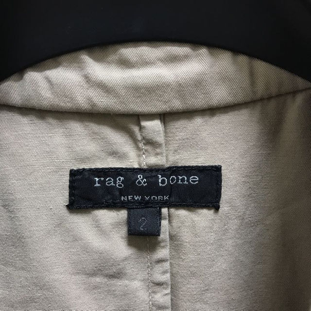 Rag & Bone(ラグアンドボーン)のrag&bone トレンチワンピース /ジレ レディースのワンピース(ひざ丈ワンピース)の商品写真