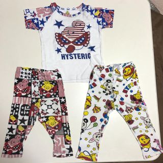 ヒステリックミニ(HYSTERIC MINI)の3着セット ヒスミニ  (パンツ/スパッツ)