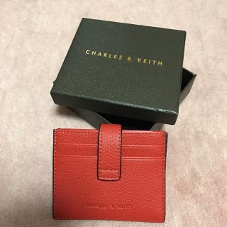 チャールズアンドキース(Charles and Keith)のカードケース、名刺入れ(名刺入れ/定期入れ)