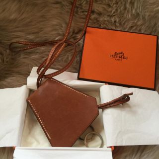 エルメス(Hermes)のお値下げしました‼️HERMES クロシェット ゴールド(キーホルダー)