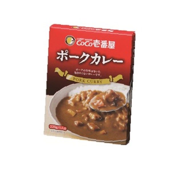 CoCo壱番屋レトルトポークカレー30個セット未開封送料無料 食品/飲料/酒の加工食品(レトルト食品)の商品写真