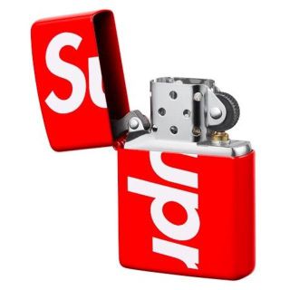 シュプリーム(Supreme)のSupreme Logo Zippo 18ss シュプリーム ジッポ(タバコグッズ)