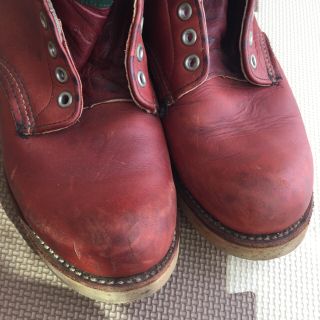 レッドウィング(REDWING)のレッドウィング プレーントゥ 半円 犬タグ 7(ブーツ)