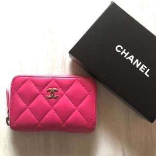 シャネル(CHANEL)の美品♡ CHANEL コインケース ピンク ♡(コインケース)