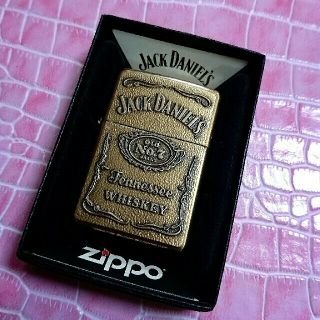 ジッポー(ZIPPO)のZIPPO ジャックダニエル ゴールド(タバコグッズ)