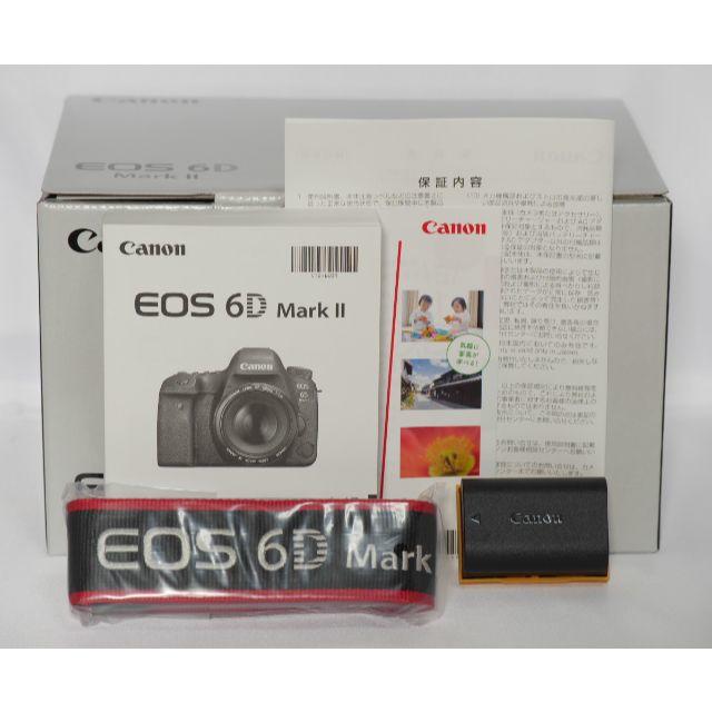シャッター回数極小・美品】Canon EOS 6D Mark II【送料無料】 シャッター回数極小・美品】Canon EOS 6D Mark II【送料無料】