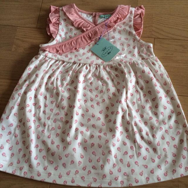 TOCCA(トッカ)のトッカベビー ワンピース 新品 80 キッズ/ベビー/マタニティのキッズ服女の子用(90cm~)(その他)の商品写真