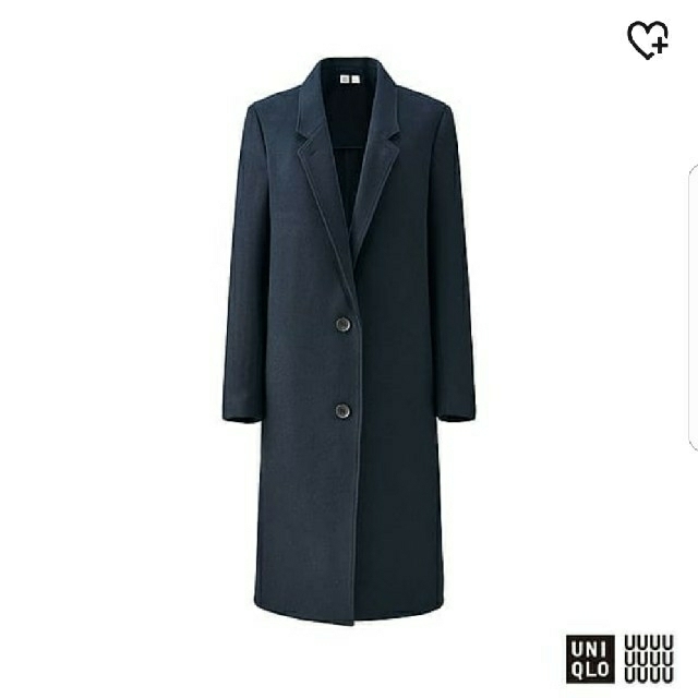 UNIQLO(ユニクロ)の★様専用☆ユニクロ☆ウールブレンドチェスターコート☆試着のみ レディースのジャケット/アウター(チェスターコート)の商品写真