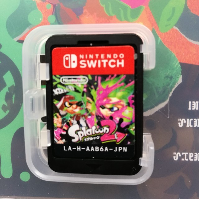 Nintendo Switch(ニンテンドースイッチ)のスプラトゥーン2　ニンテンドースイッチ エンタメ/ホビーのゲームソフト/ゲーム機本体(家庭用ゲームソフト)の商品写真