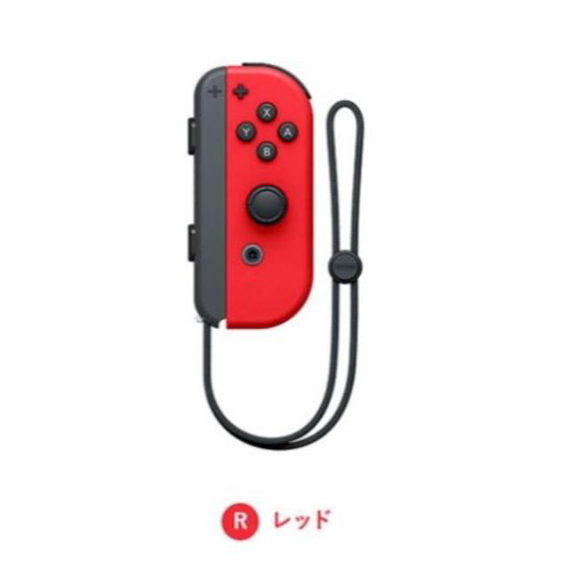 Nintendo Switch - Joy-Con R レッド (ニンテンドー スイッチ ジョイコン 右 赤) 任の通販 by ひふみ