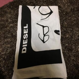 ディーゼル(DIESEL)のディーゼル  綿100% スカーフ マフラー 1回使用(マフラー/ショール)