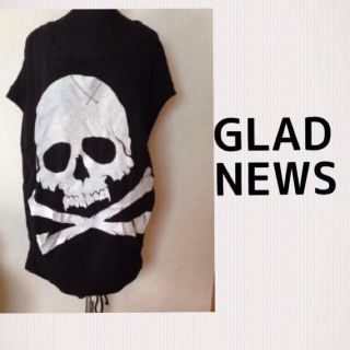 グラッドニュース(GLAD NEWS)のGLAD NEWS★スカルワンピース(ミニワンピース)